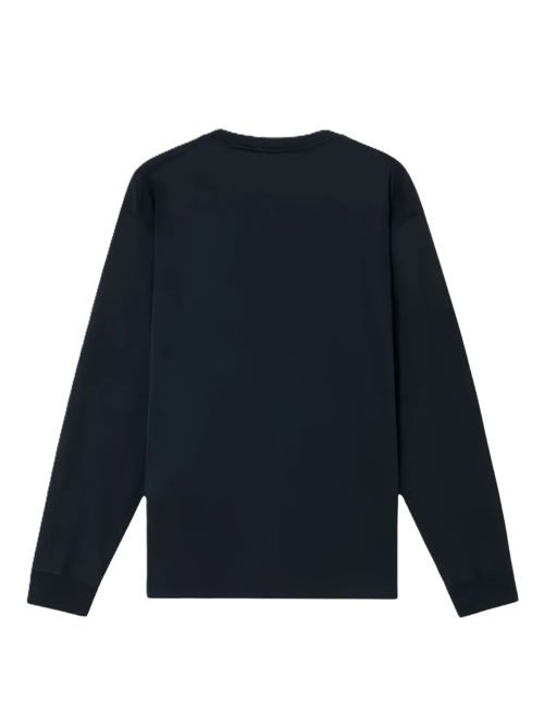 T-shirt manica lunga con applicazione logo Stone Island | L2S15 2100025 S0057V0065 CHARCOAL